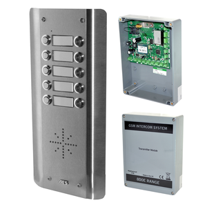 GSM-10HS - Høysikker GSM porttelefon, 10 knapper (2 deler)