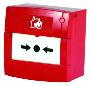 MCP4A - Manuell brannmelder, innendørs (Rød)