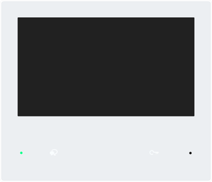 DH 482 Monitor, 7 tommer, wifi