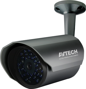 AVC159 - Analogt kamera med IR, 3.6MM lins (700 TV-linjer)