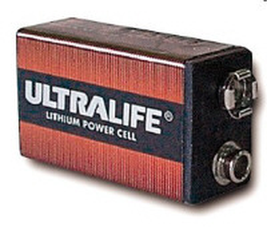 9V / 1200mAh Duracell - Litihum Batterier (Lang levetid)